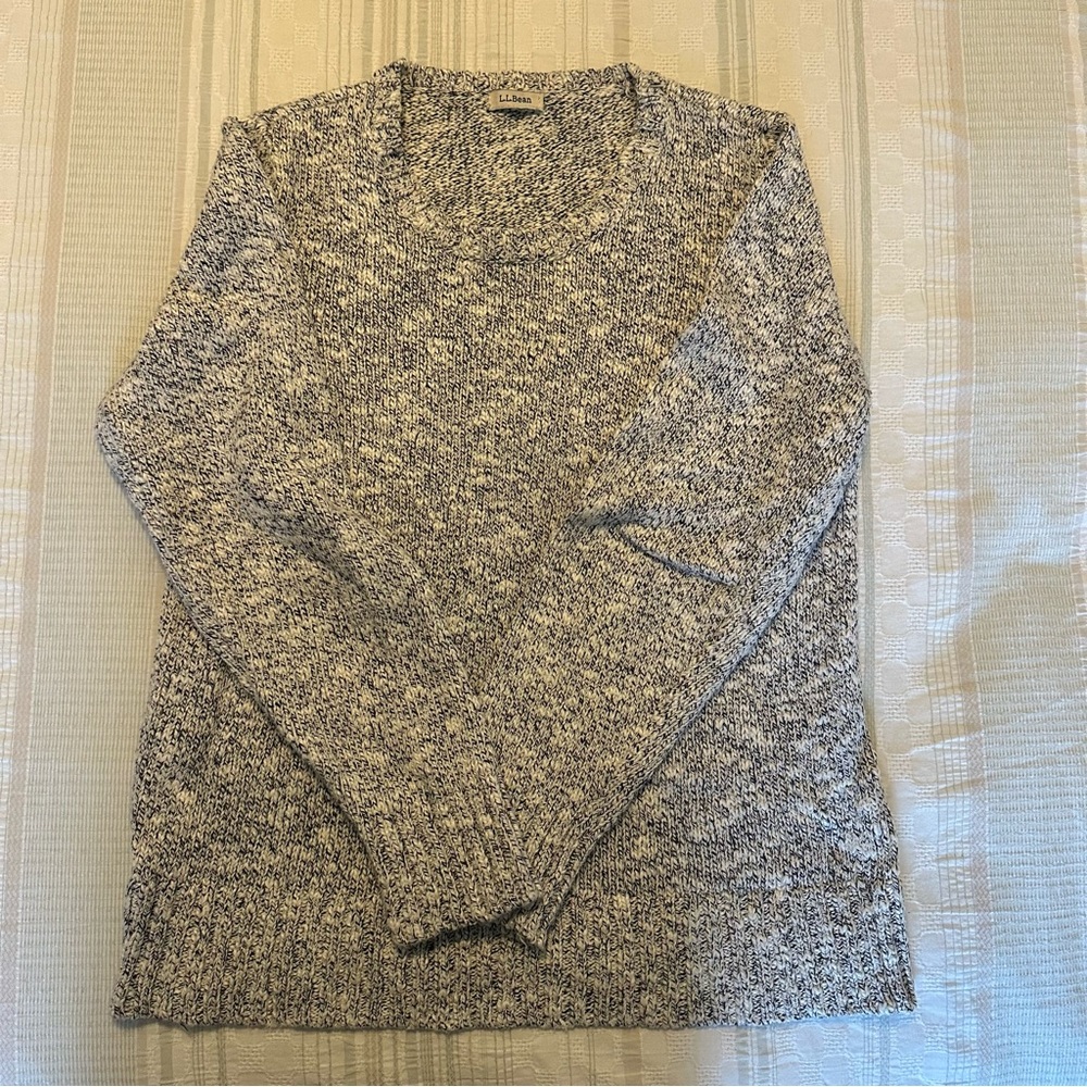 L.L. Bean Cotton Ragg Pullover Sweater